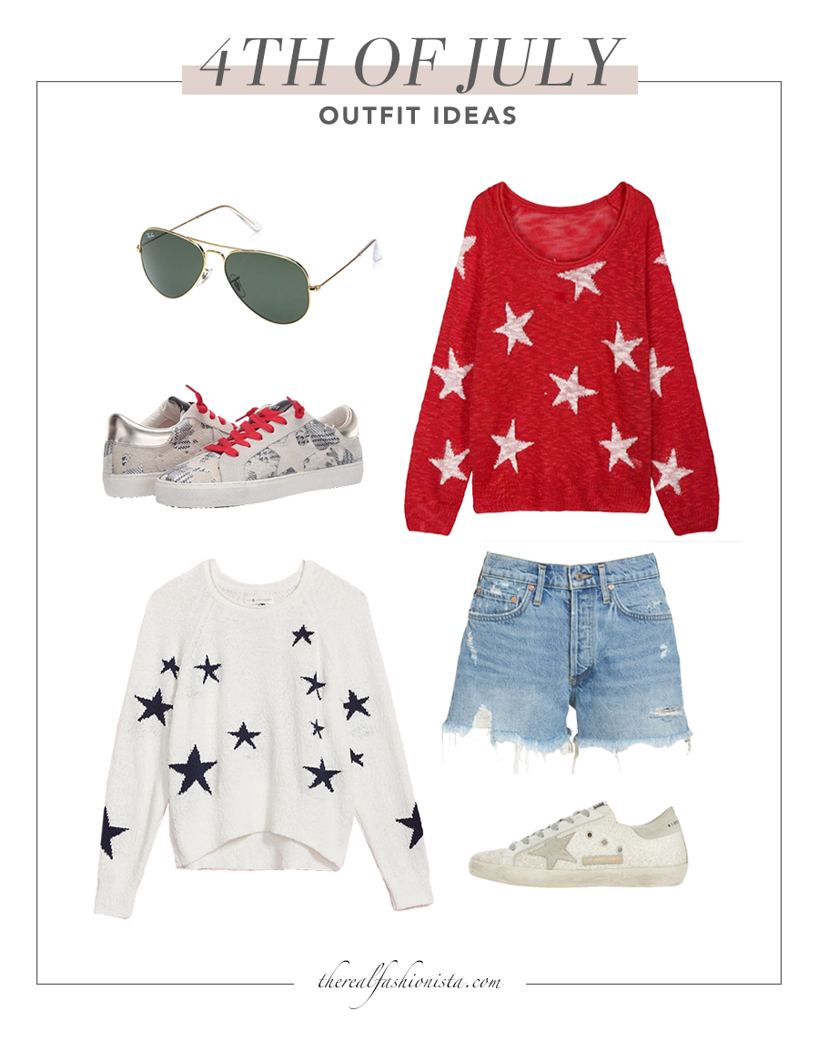cute red white and blue outfit ideas