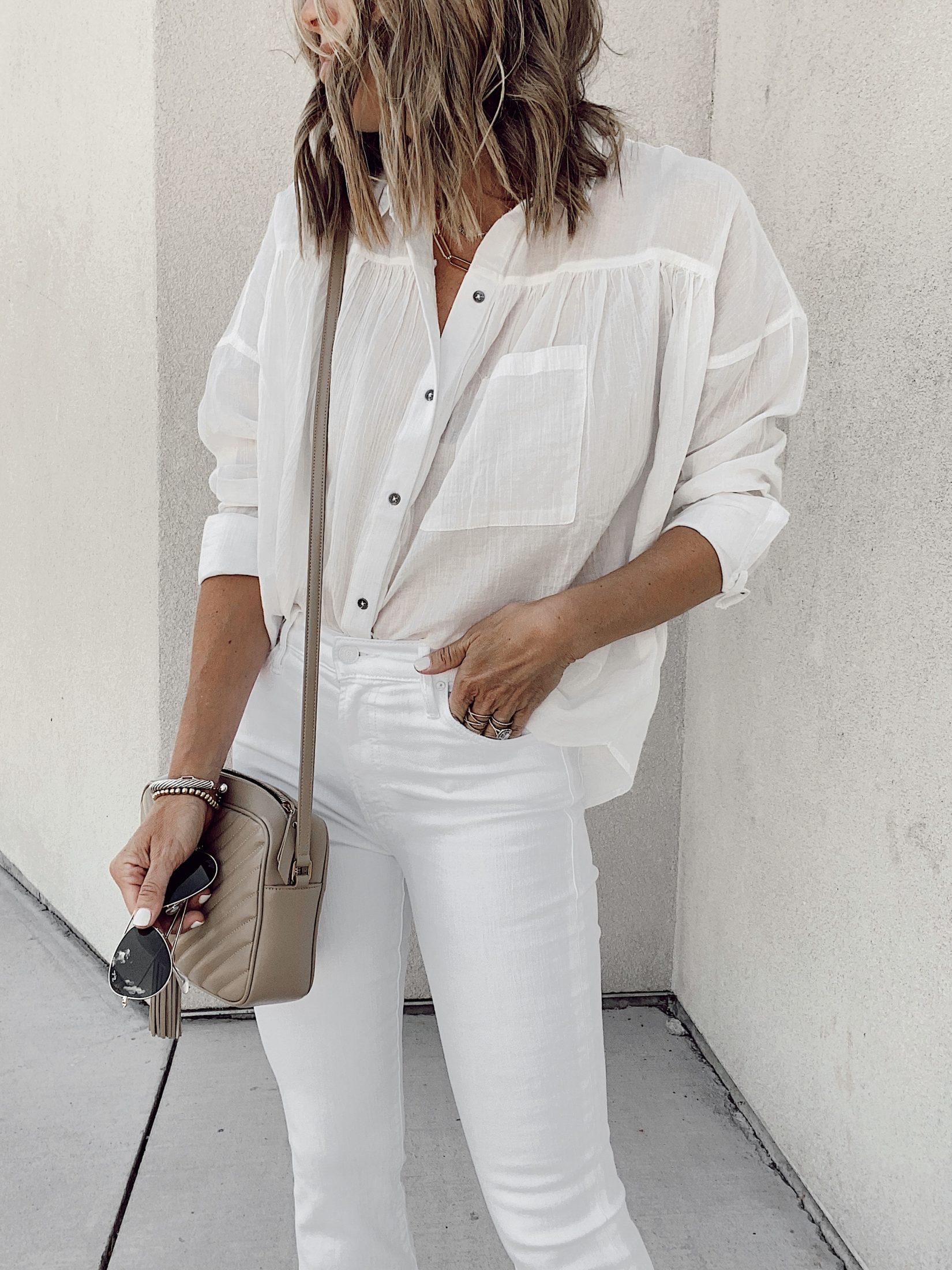 all white outfit ideas for women
