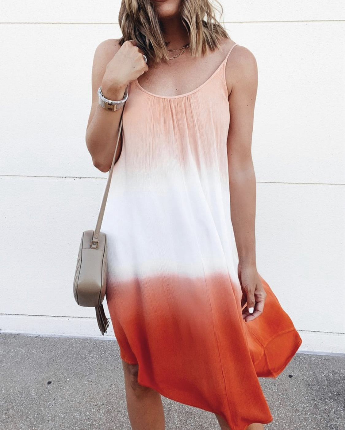 affordable tie dye ombre summer dress from target