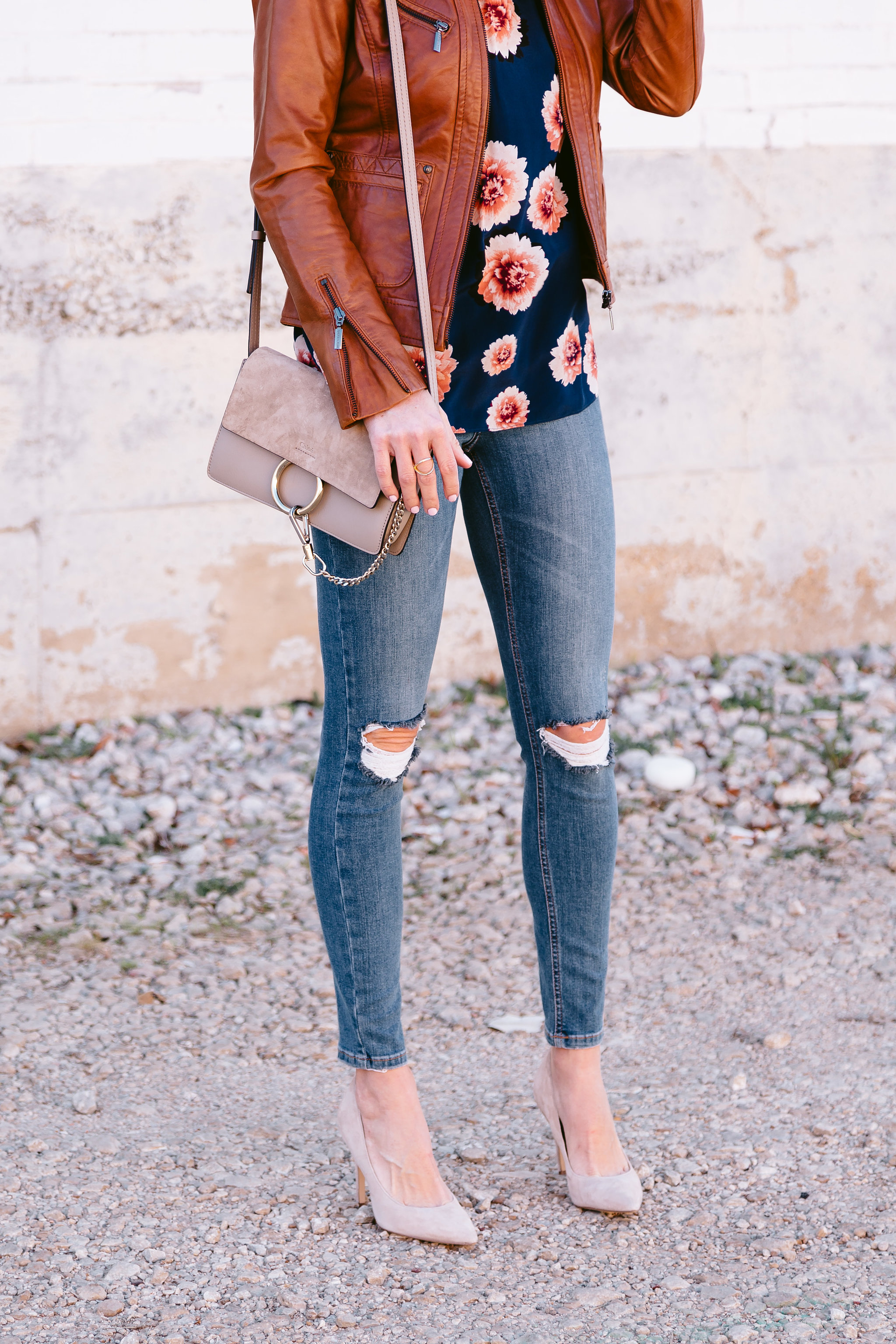 3 ways to wear a leather jacket this spring and looking stylish while ...