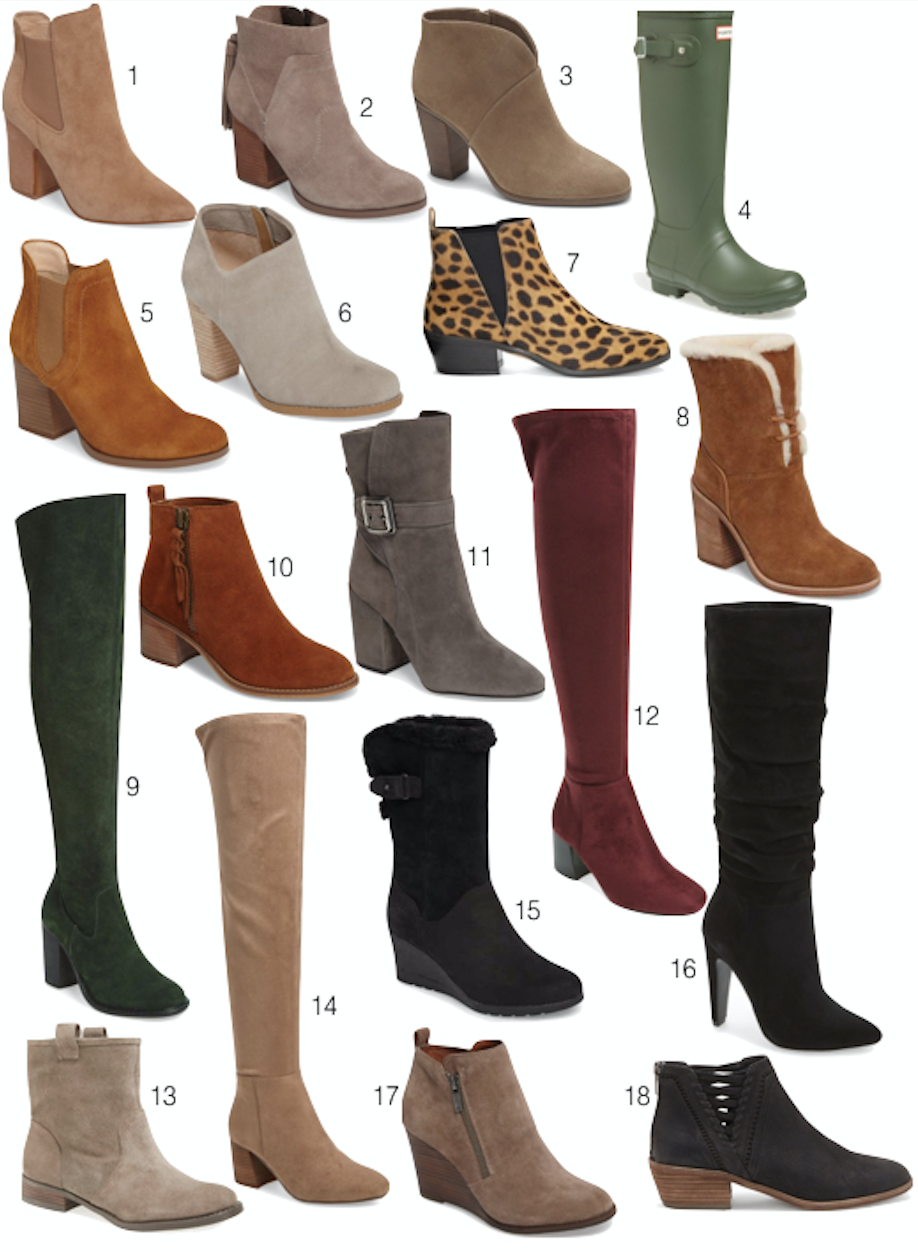best fall boots roundup from otk to flats to booties perfect for all