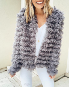 Top 5 Most Popular Items Sold - Faux Fur Shaggy Coat