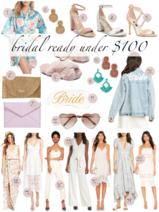 what to wear to your bridal events
