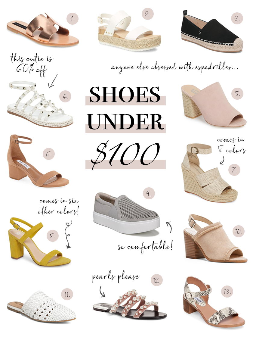 shoes for under $100
