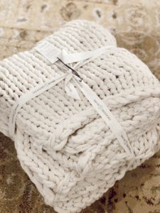 treasure & bond ivory jersey rope throw blanket - Nordstrom anniversary sale 2020