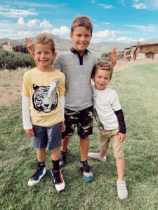 fashion blogger jaime shrayber kids back to school outfits from walmart