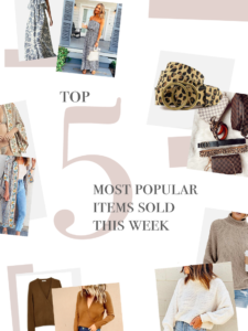 fashion blogger jaime shrayber weekly top 5 most popular items sold from amazon and nordstrom