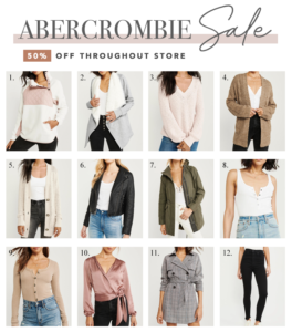 fashion blogger jaime shrayber abercrombie labor day sale picks