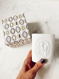 lifestyle blogger sharing nordstrom diptyque 34 scented candle