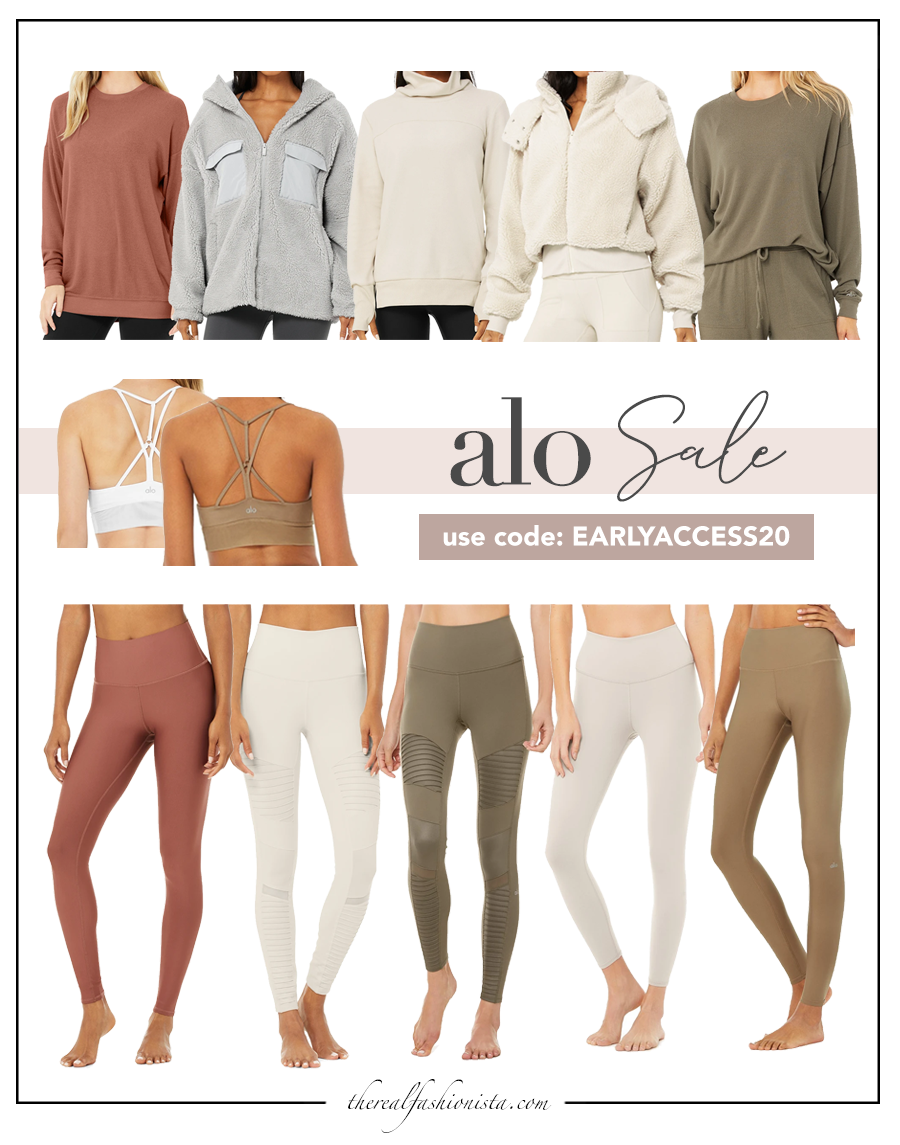 best alo sale items - black friday 2020