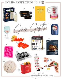 holiday gift guide 2019 gag gift ideas for christmas party