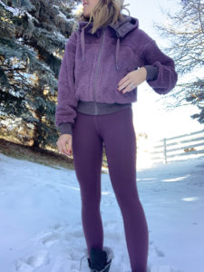 Lululemon arctic plum wonder under high-rise tight 28” full on extreme leggings tights
