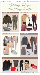 holiday gift guide 2019 matching activewear sets for fitness fanatics