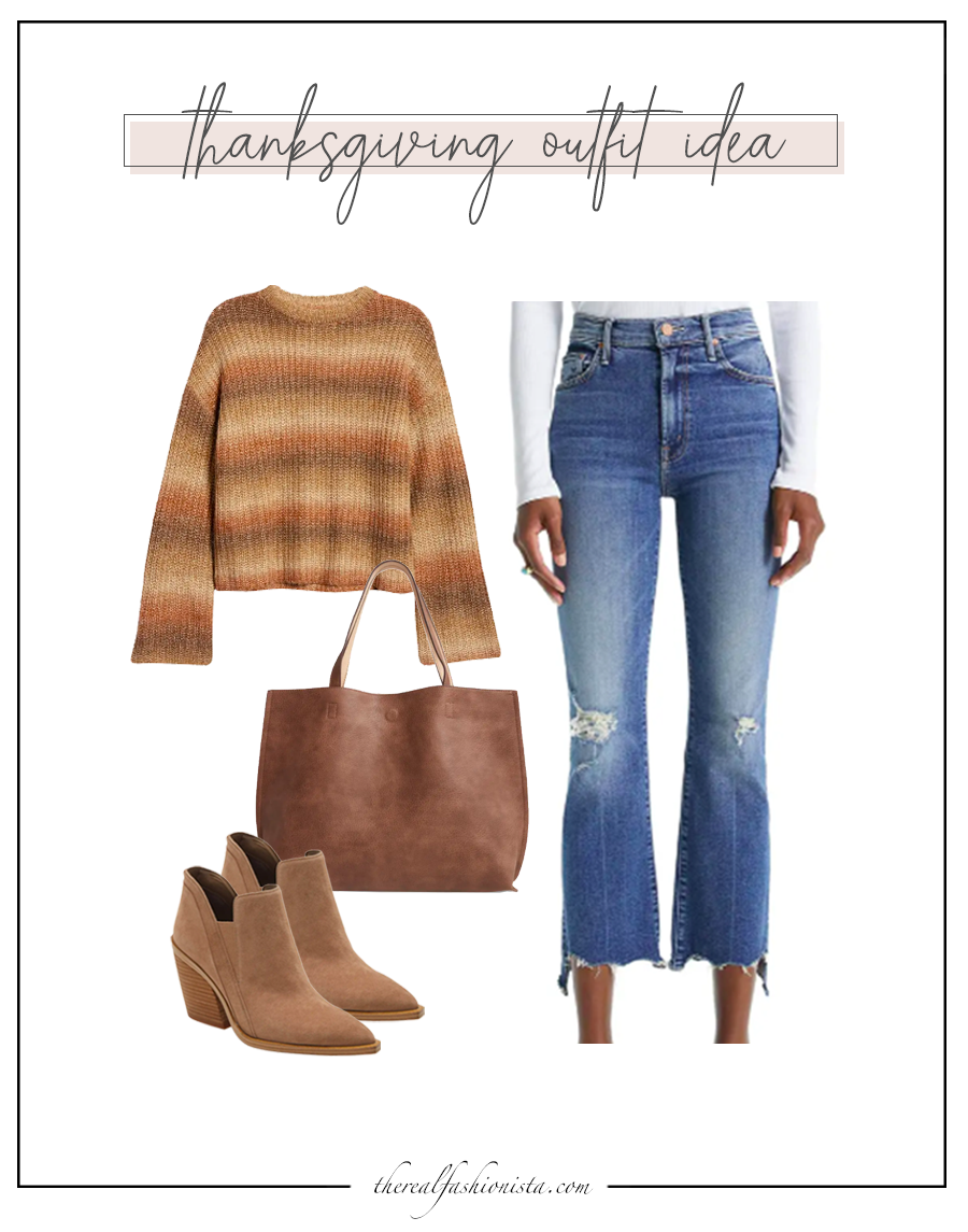 casual fall thanksgiving outfit 2020
