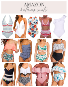 affordable bathing suits from amazon summer 2 piece and one piece mom friendly summer swimsuits 2020