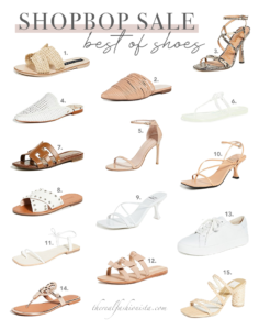 best spring neutral sandals and mules from shopbop sale 2020