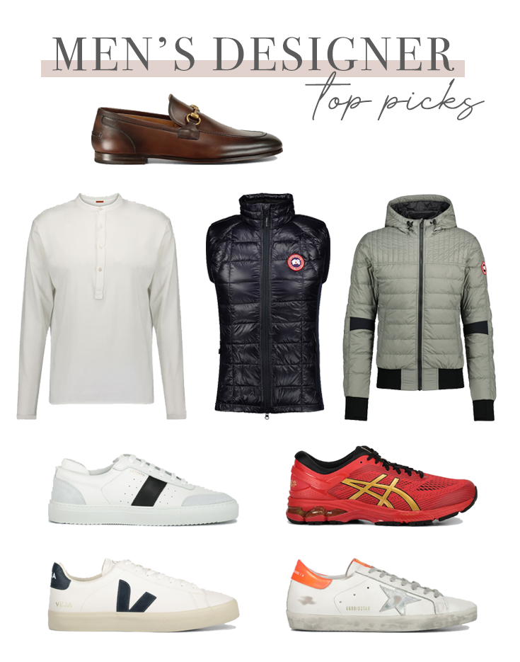 men's designer clothing and golden goose shoes top picks