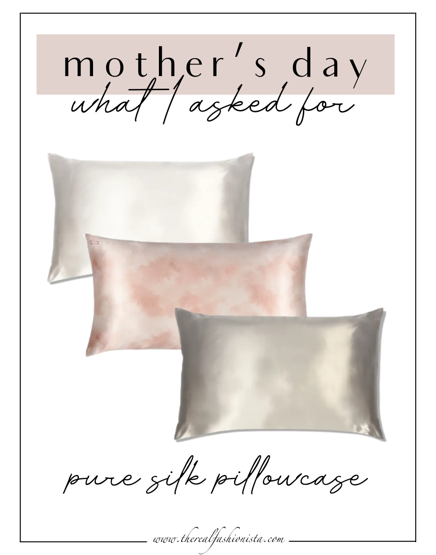 pure silk pillowcase best splurge gift for mothers day 2021