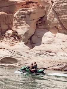 things to do at lake powell in the summer - jet skis and water activities