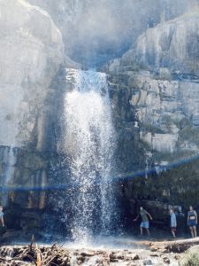 hikes with waterfalls - stewart falls sundance trail in park city utah