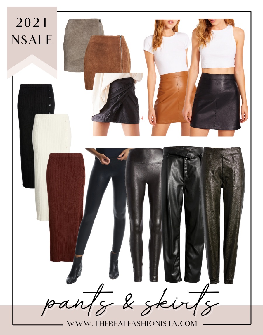 nordstrom anniversary sale 2021 pants and skirts roundup