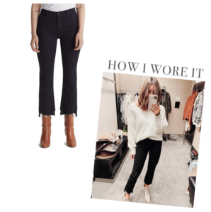 Mother The Insider Two Step Fray Hem Crop Jeans - nordstrom anniversary sale 2020