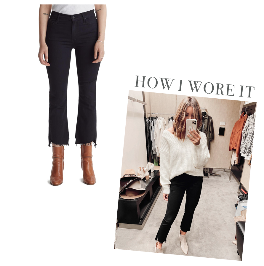 Mother The Insider Two Step Fray Hem Crop Jeans - nordstrom anniversary sale 2020