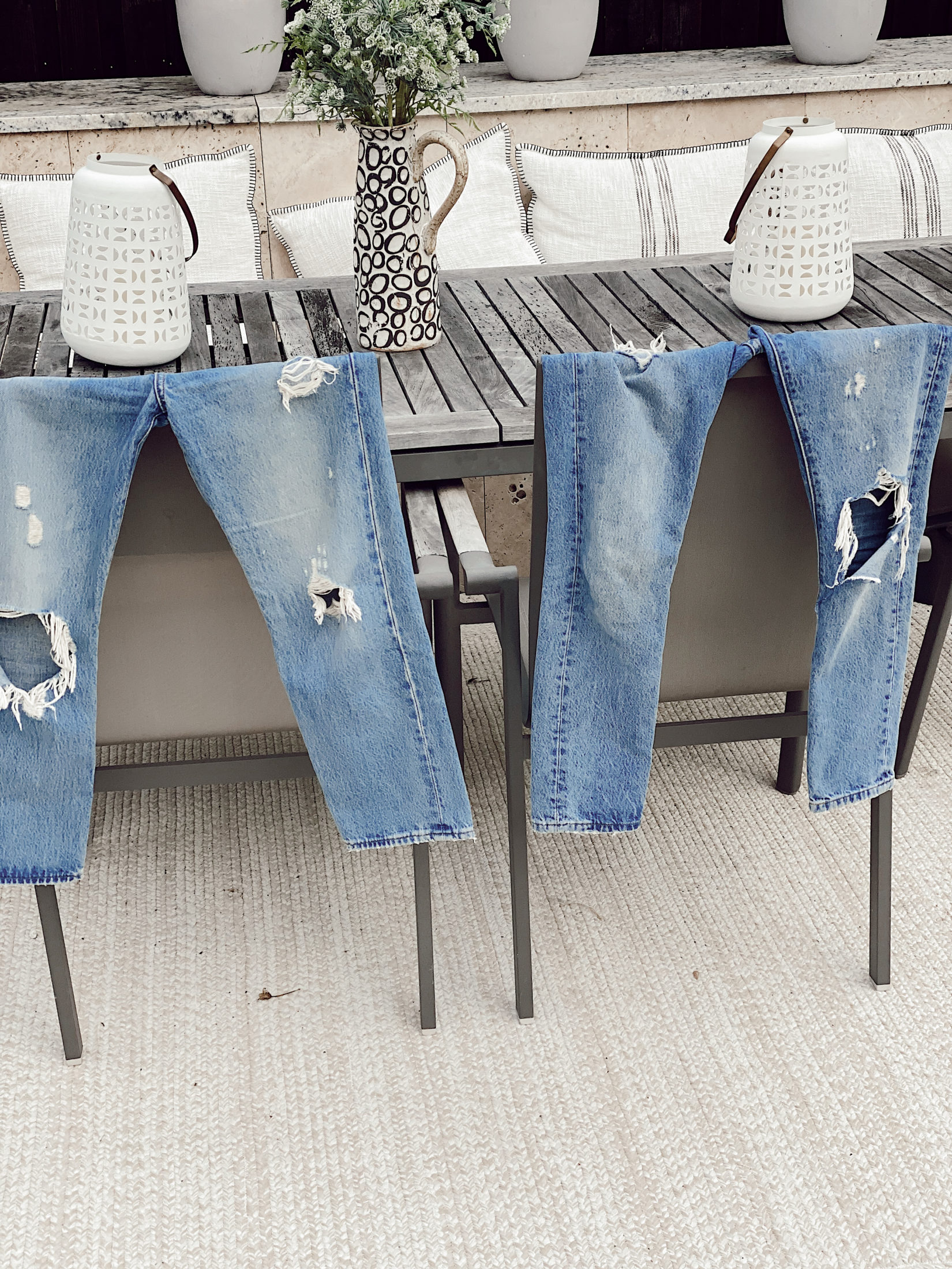how to keep jeans clean without washing them