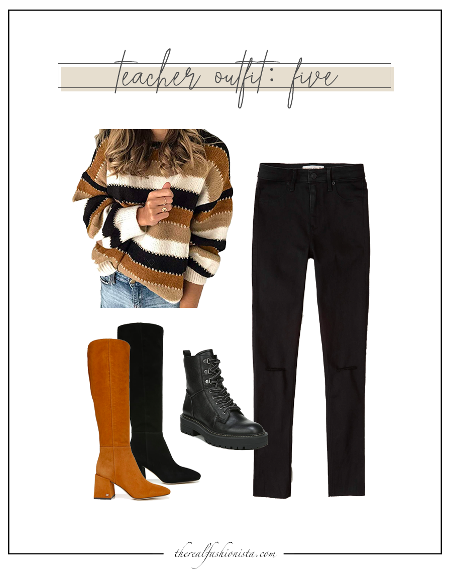 cute stylish teacher outfit ideas for fall