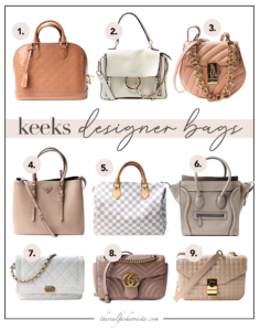keeks preowned designer handbags new arrivals