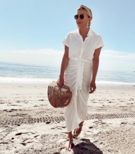 fashion blogger, summer fashion, beach