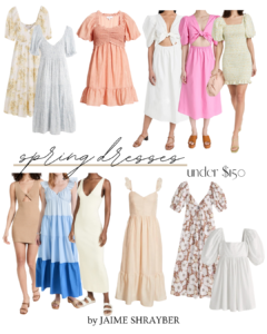 spring dresses, affordable fashion, blogger