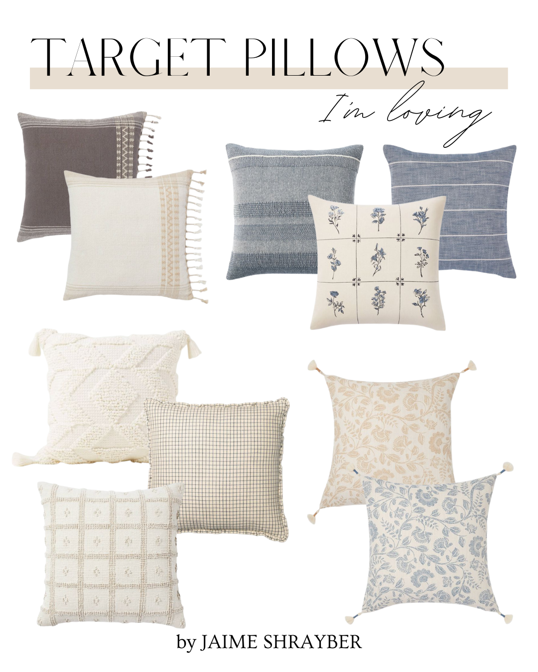 target pillows, fashion, blogger
