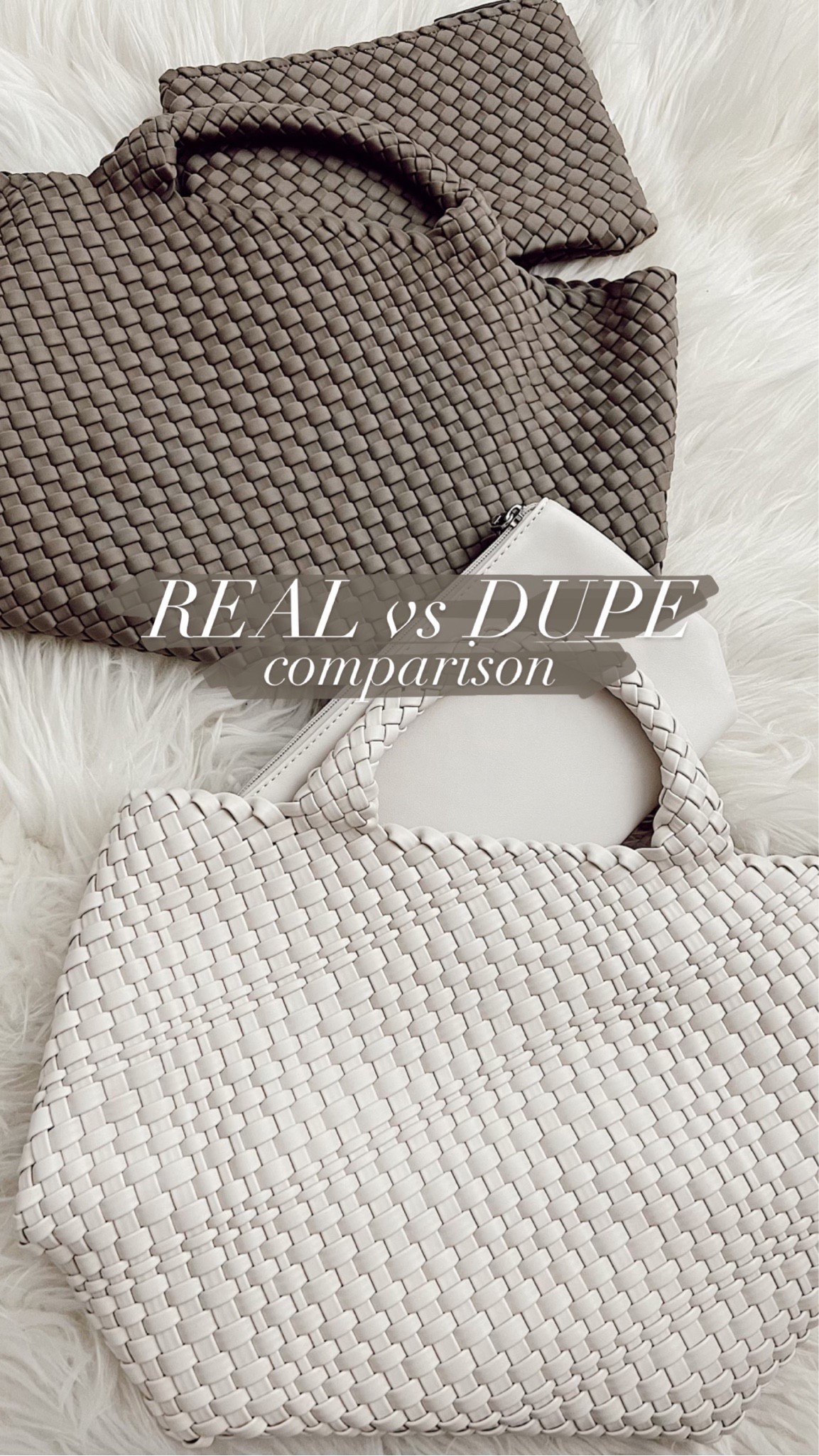 Summer Designer Bag vs.  Dupe - The Real Fashionista